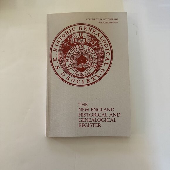 Set Of 5 The New England Historical And Genealogical Register Magazines - Picture 2 of 5